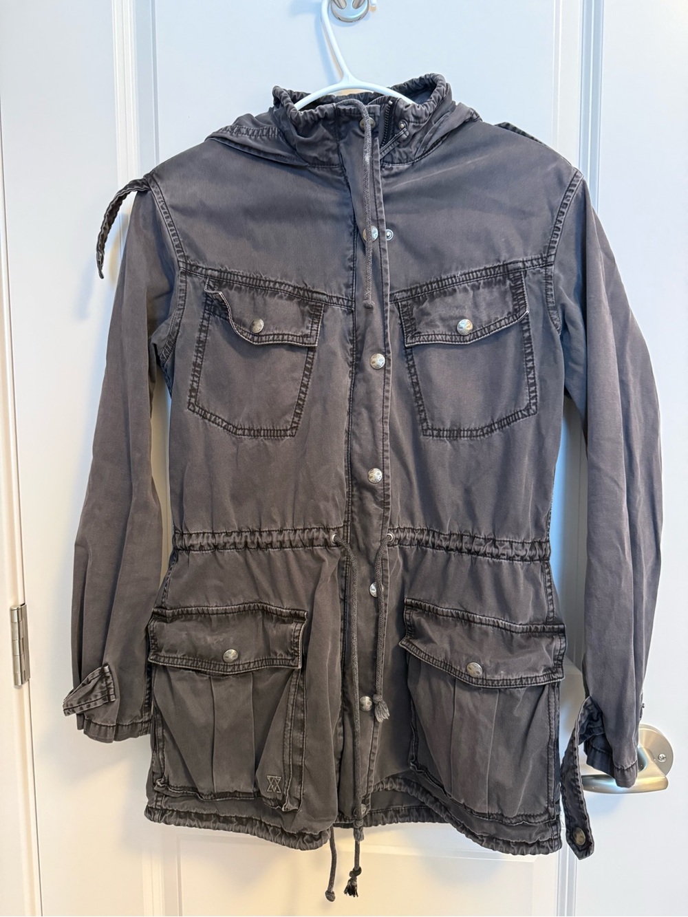 Talula Dark Charcoal Labelled Top with XS Tag
